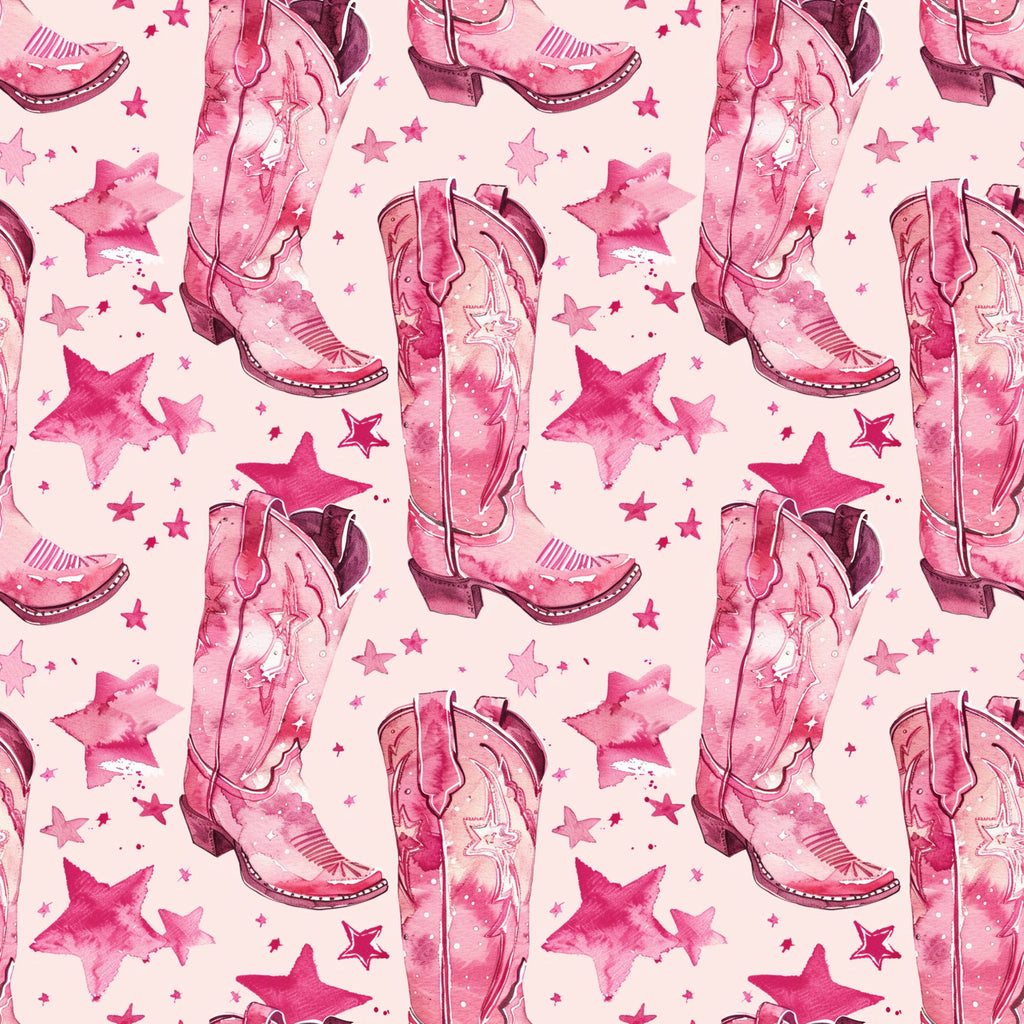 Rodeo Rose Pattern 18 Minky Fabric