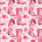 Rodeo Rose Pattern 18 Minky Fabric