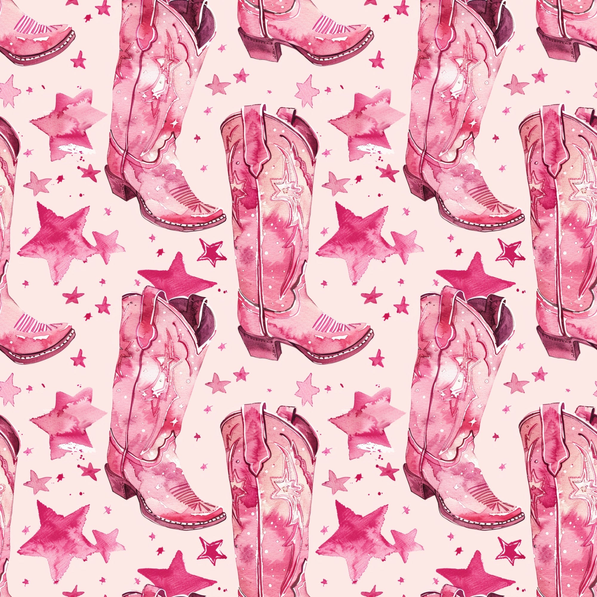 Rodeo Rose Pattern 18 Minky Fabric