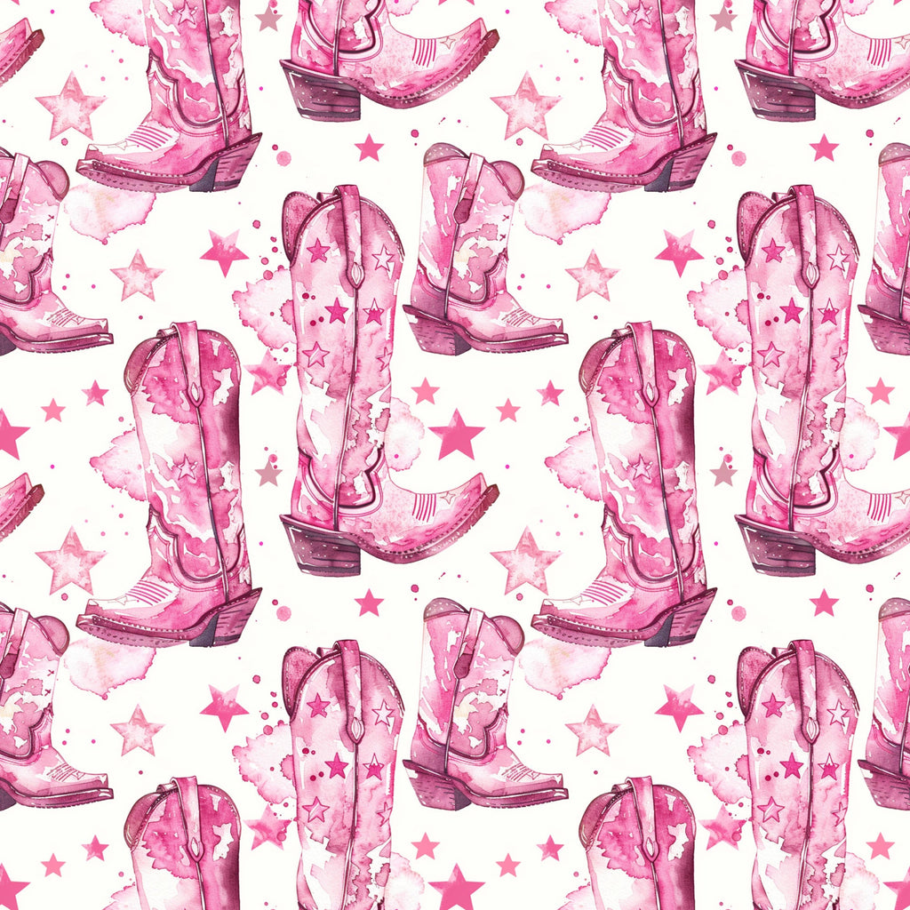 Rodeo Rose Pattern 2 Minky Fabric