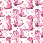 Rodeo Rose Pattern 2 Minky Fabric