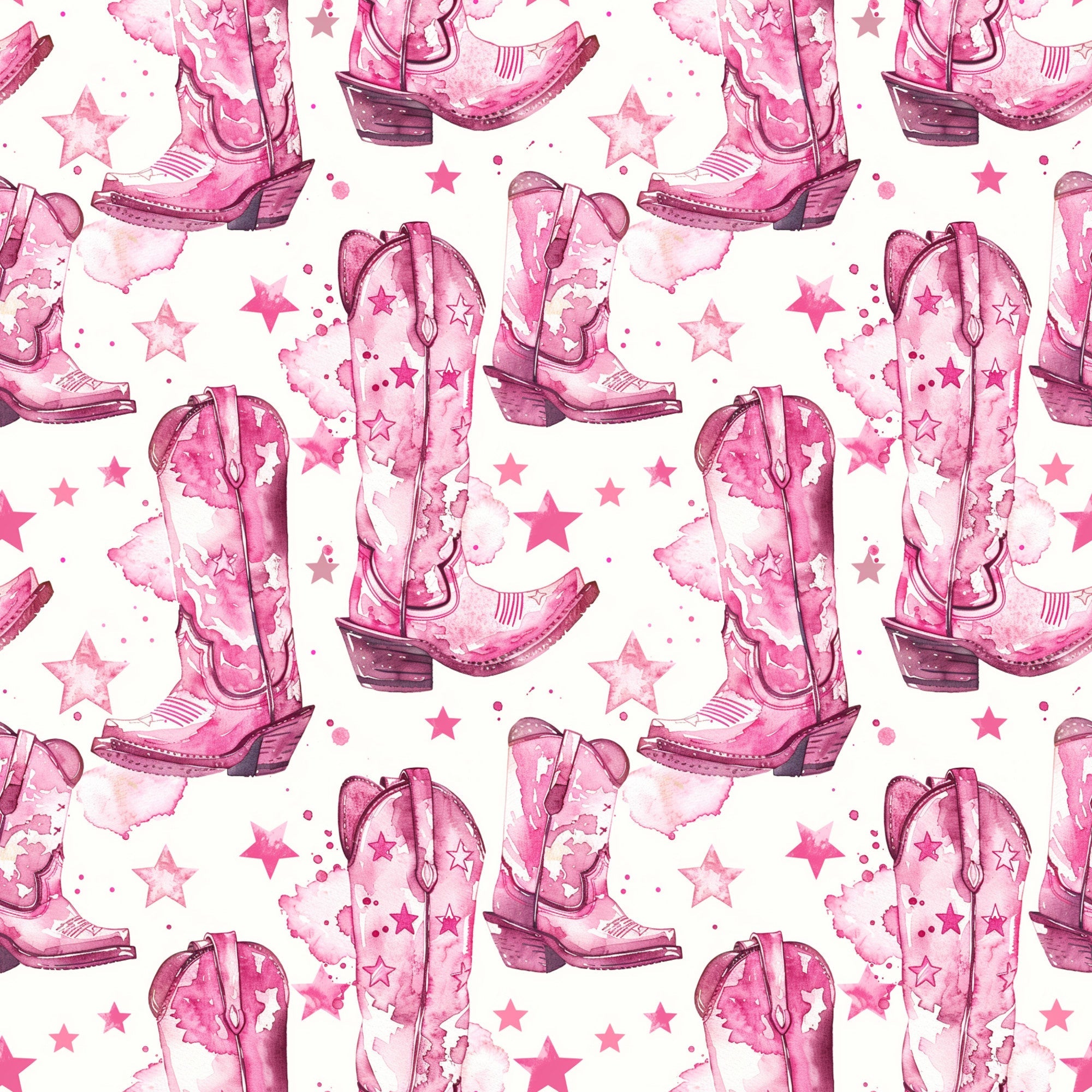 Rodeo Rose Pattern 2 Minky Fabric