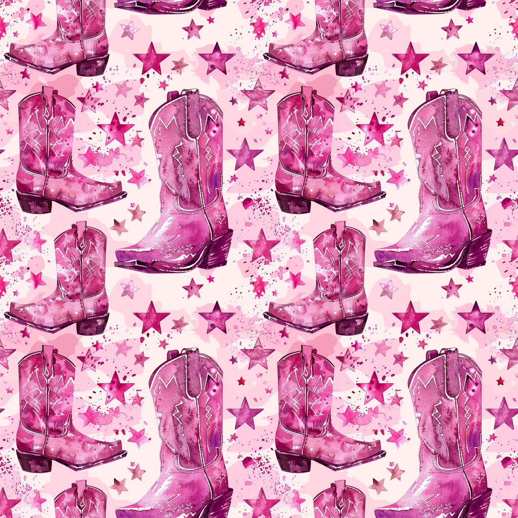 Rodeo Rose Pattern 3 Minky Fabric
