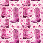 Rodeo Rose Pattern 3 Minky Fabric