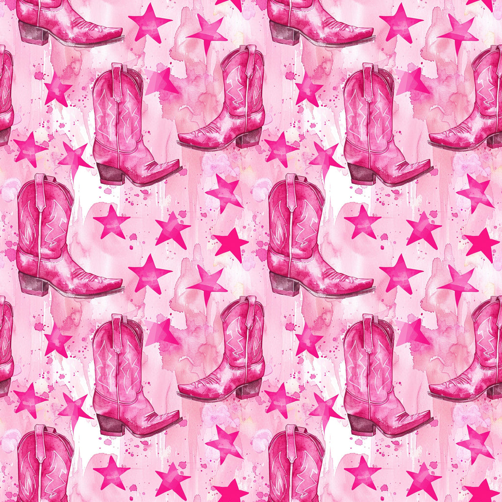 Rodeo Rose Pattern 4 Minky Fabric