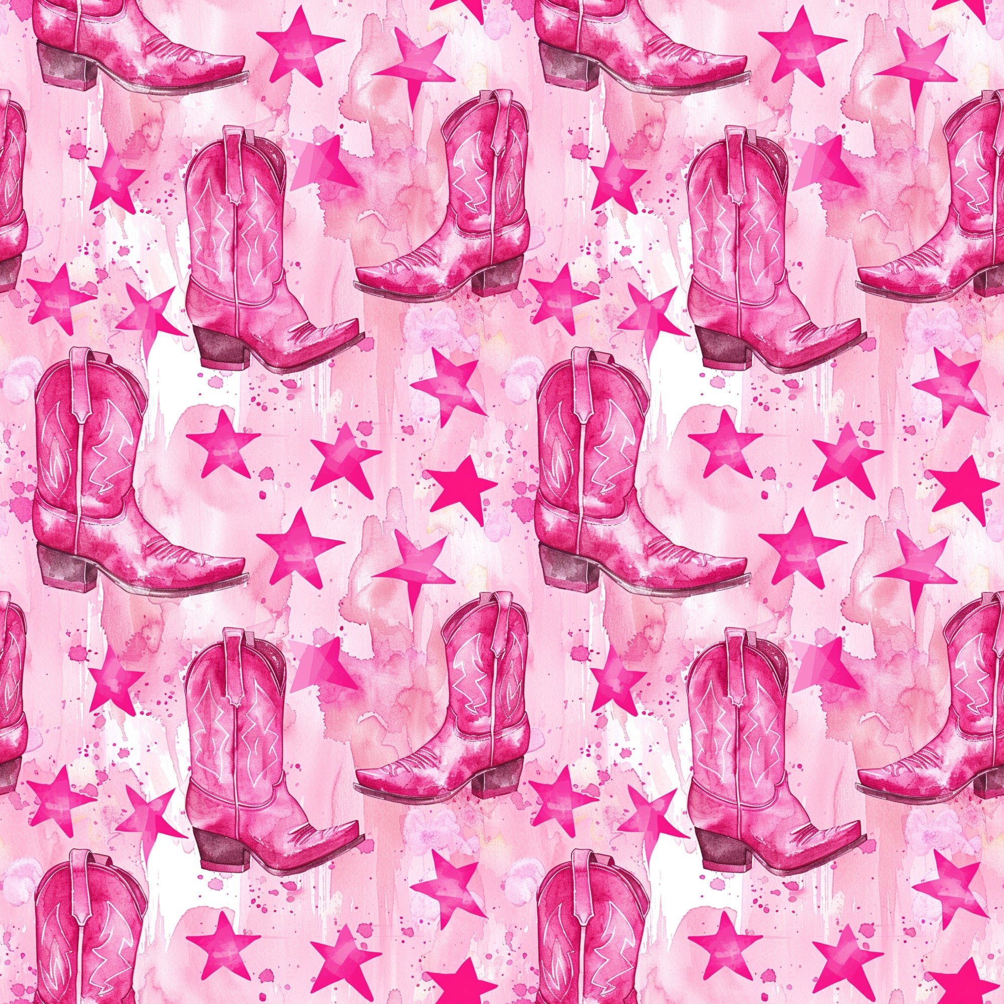 Rodeo Rose Pattern 4 Minky Fabric