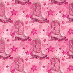Rodeo Rose Pattern 6 Minky Fabric