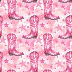 Rodeo Rose Pattern 7 Minky Fabric