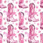 Rodeo Rose Pattern 8 Minky Fabric