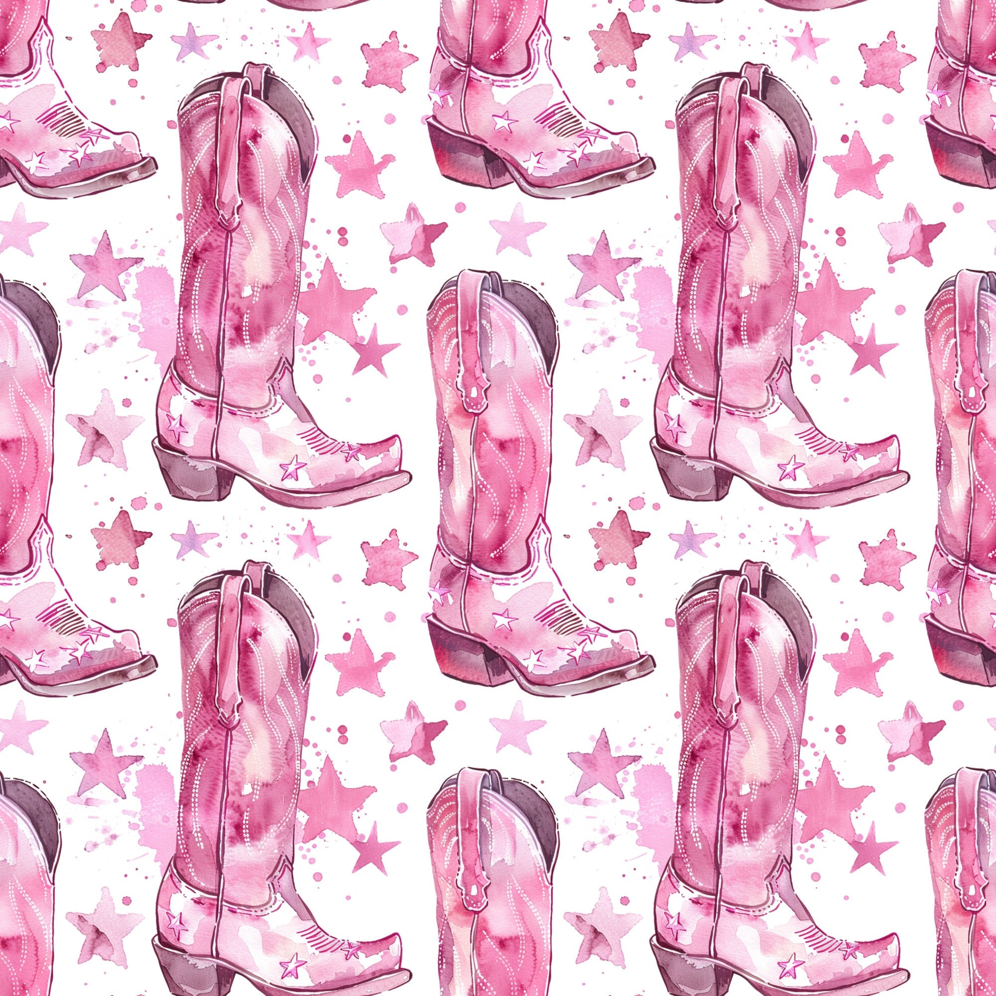 Rodeo Rose Pattern 8 Minky Fabric