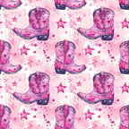 Rodeo Rose Pattern 9 Minky Fabric