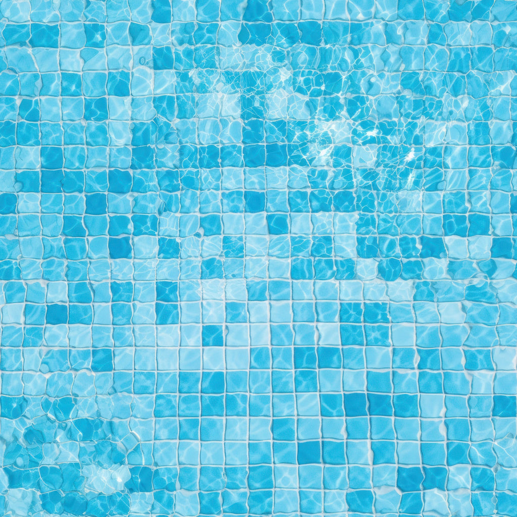 Aqua Currents Pattern 4 Minky Fabric