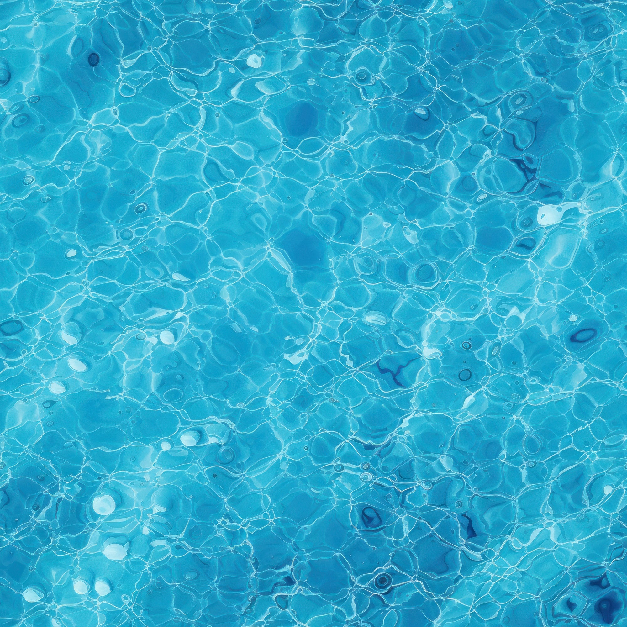 Aqua Currents Pattern 9 Minky Fabric