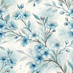 Harbor Blossoms Pattern 19 Minky Fabric