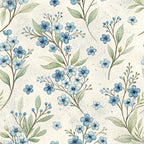 Harbor Blossoms Pattern 28 Minky Fabric
