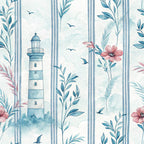 Harbor Blossoms Pattern 29 Minky Fabric