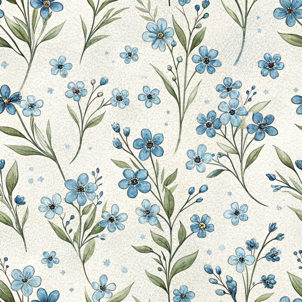 Harbor Blossoms Pattern 9 Minky Fabric