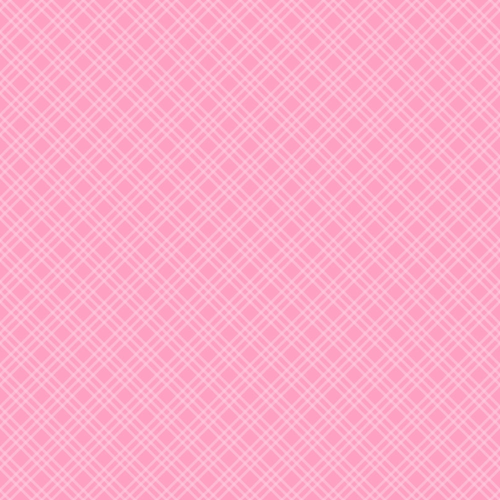 Pink background with a white crisscross pattern forming a grid.