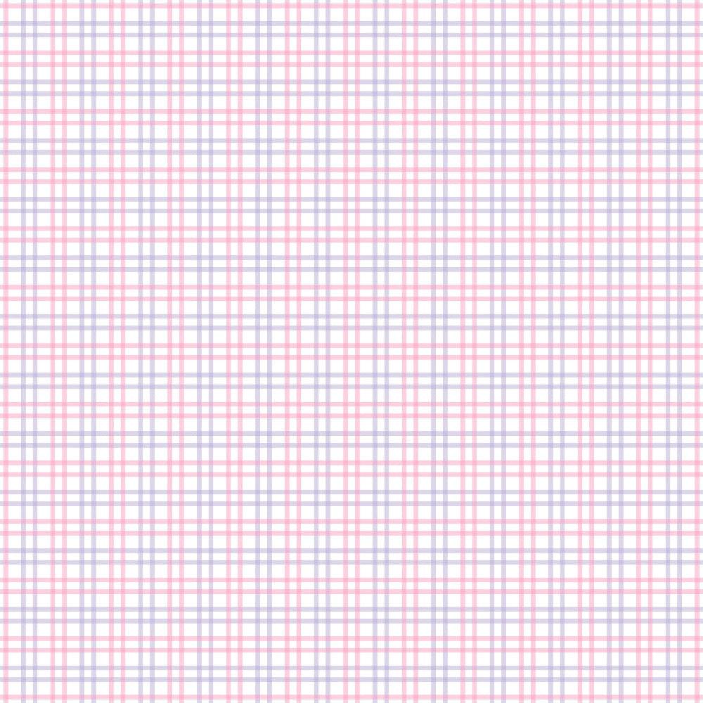 A grid pattern of blue and pink intersecting lines on a white background.