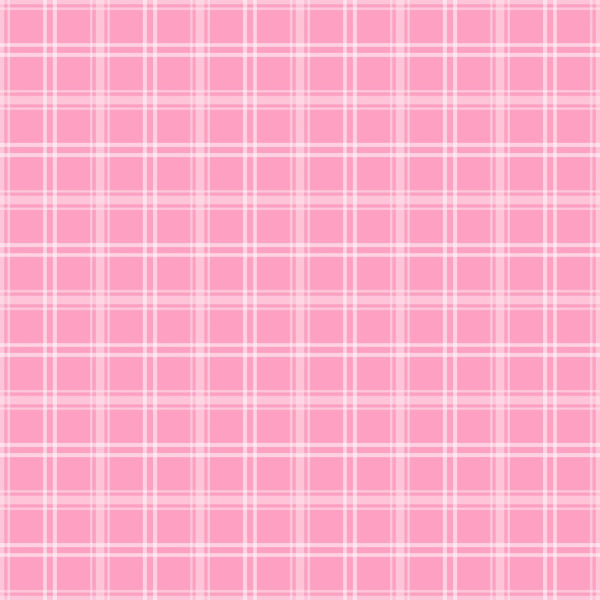 A pattern of intersecting white lines forming a pink plaid design.