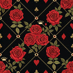 Gilded Valentine Pattern 1 Minky Fabric