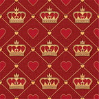Gilded Valentine Pattern 11 Minky Fabric