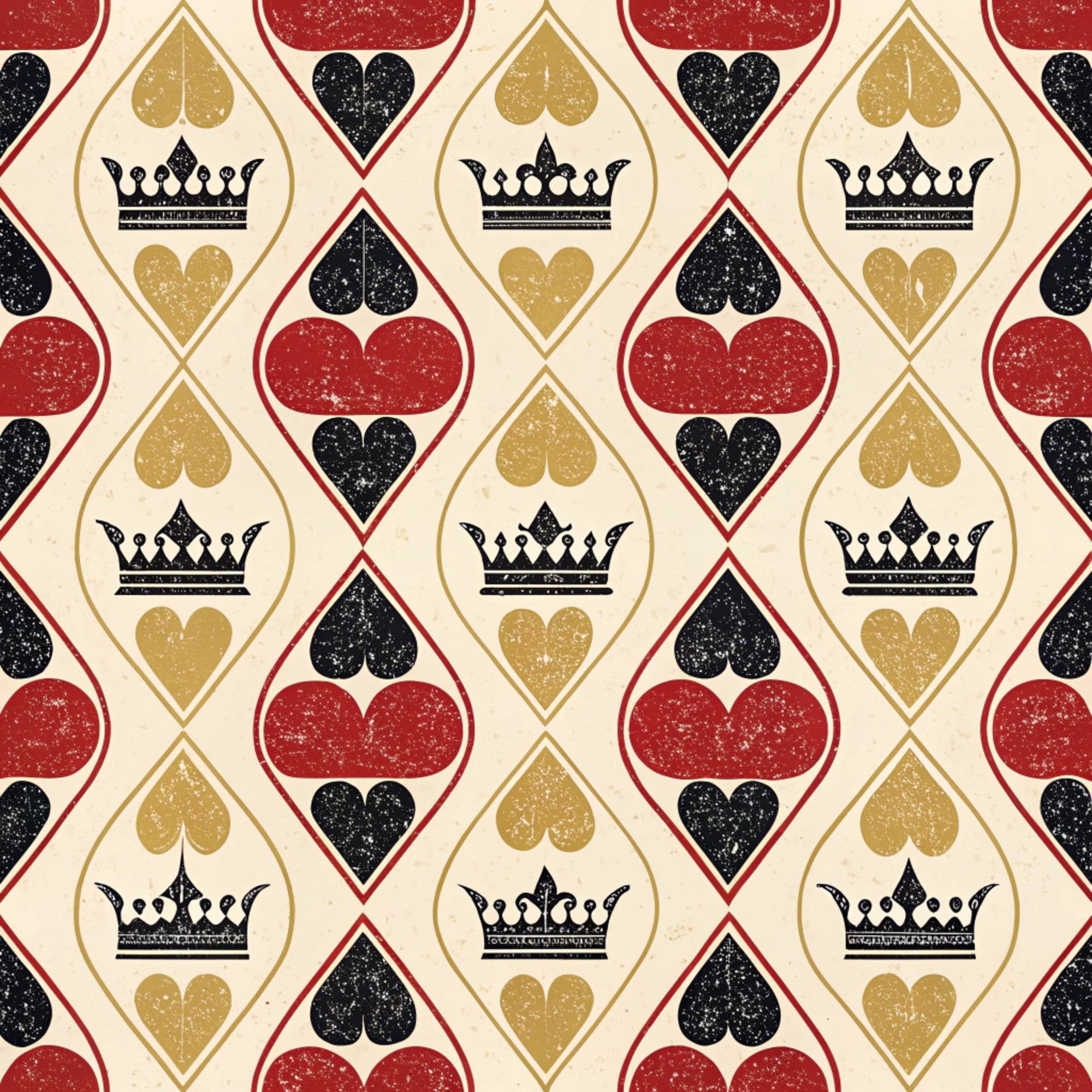 Gilded Valentine Pattern 13 Minky Fabric