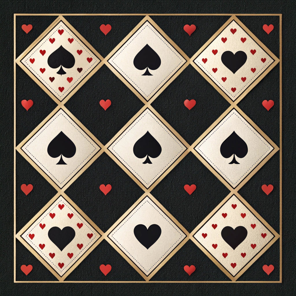 Gilded Valentine Pattern 16 Minky Fabric
