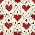Gilded Valentine Pattern 2 Minky Fabric