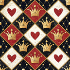 Gilded Valentine Pattern 20 Minky Fabric