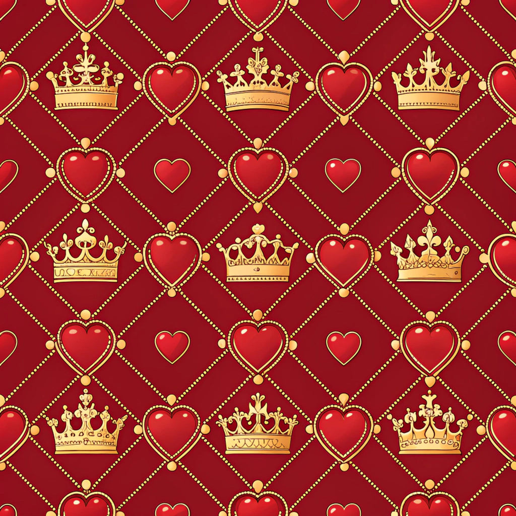 Gilded Valentine Pattern 21 Minky Fabric