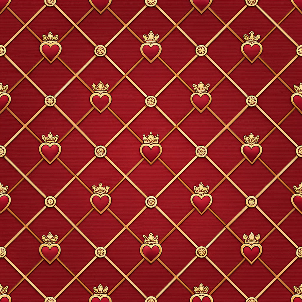 Gilded Valentine Pattern 23 Minky Fabric