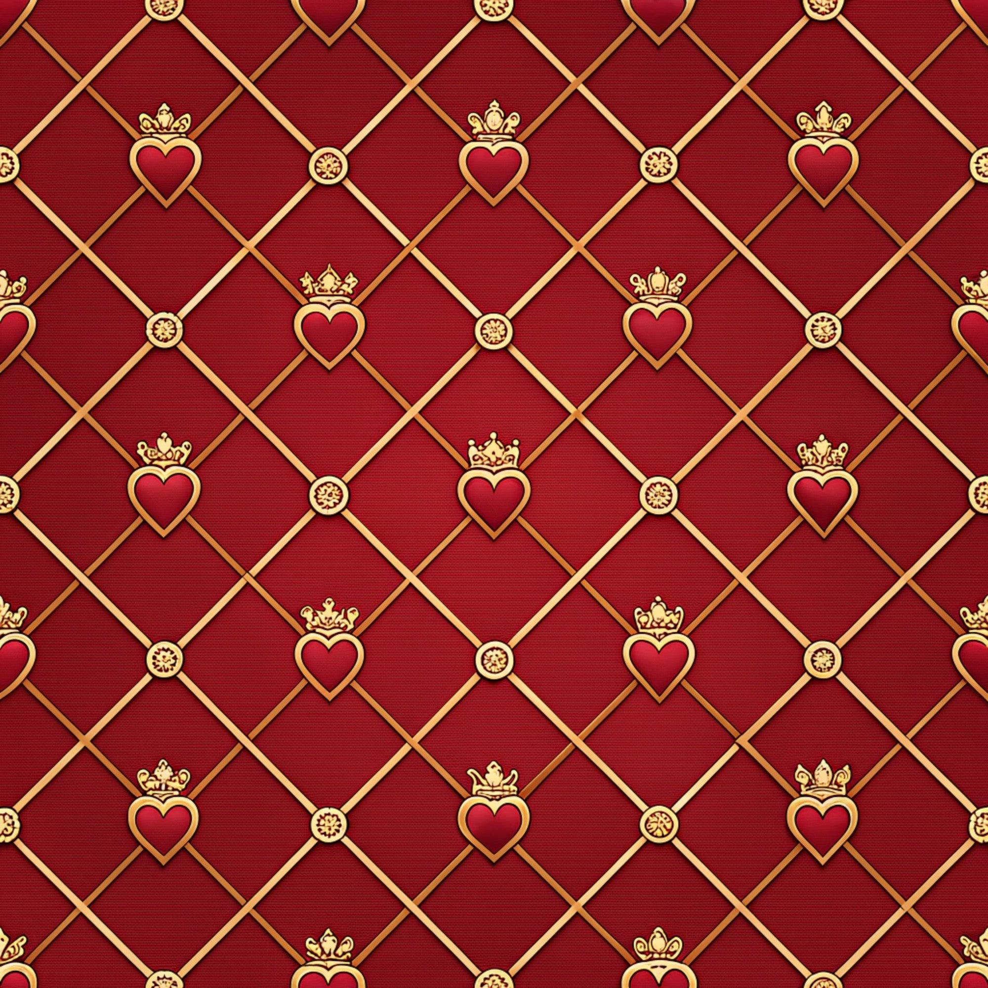 Gilded Valentine Pattern 23 Minky Fabric