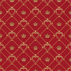 Gilded Valentine Pattern 26 Minky Fabric