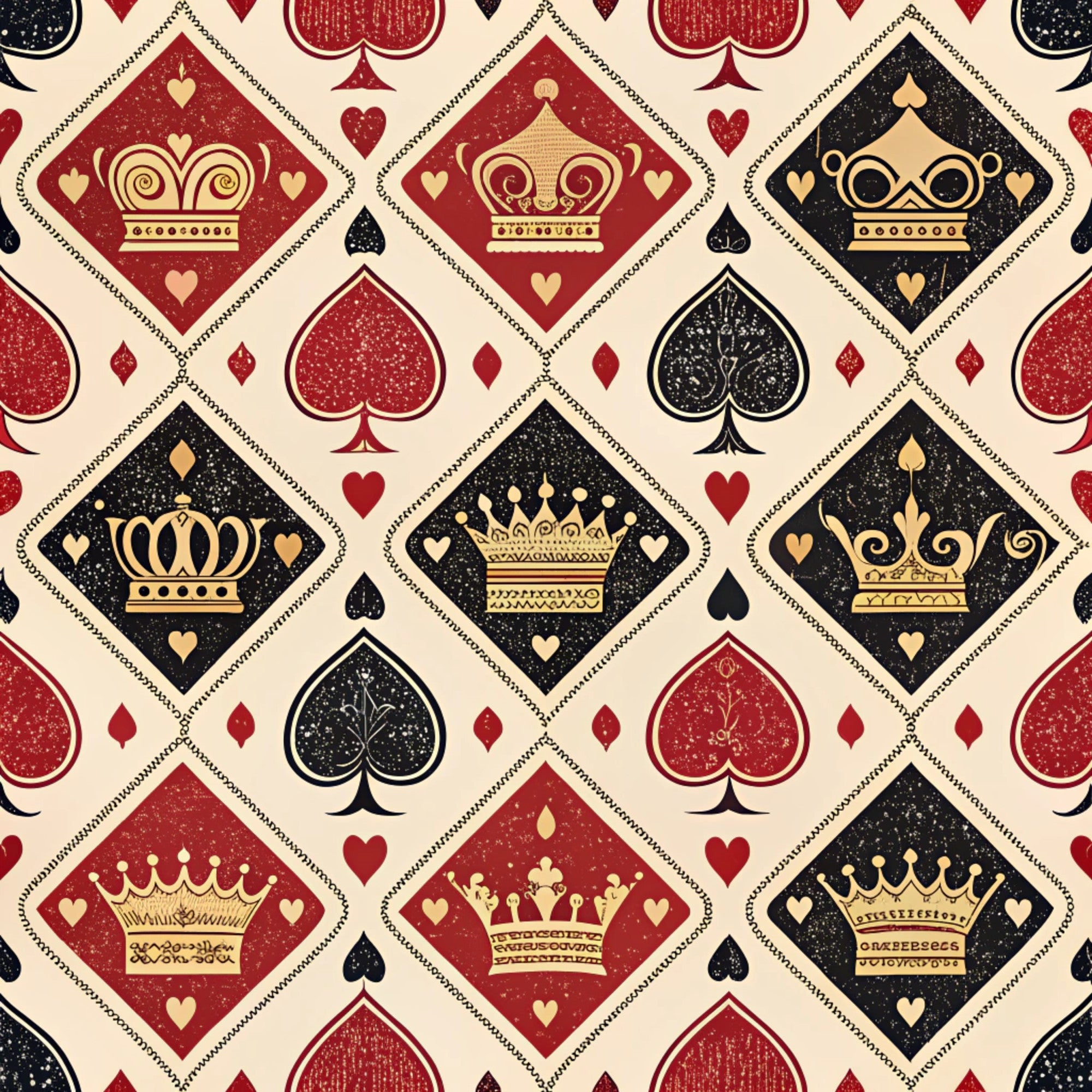 Gilded Valentine Pattern 3 Minky Fabric
