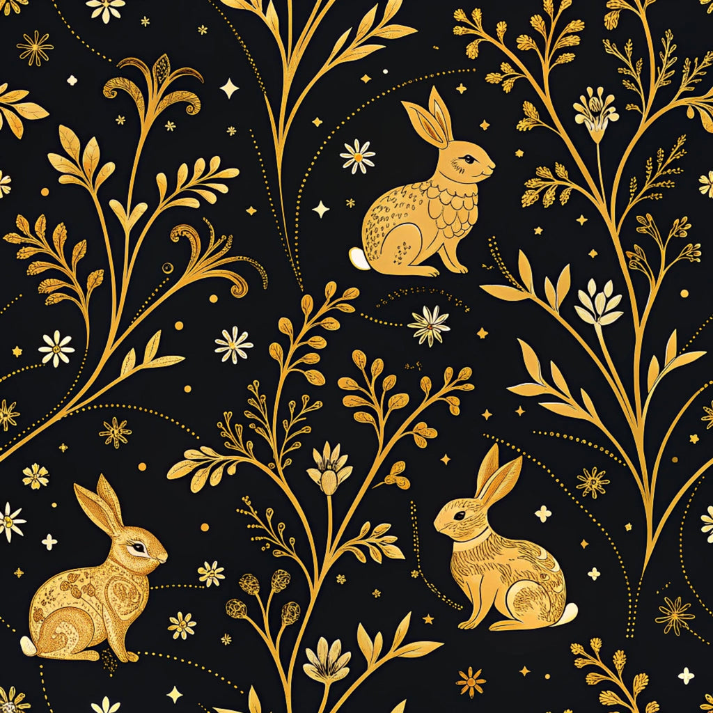 Gilded Valentine Pattern 6 Minky Fabric