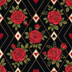 Gilded Valentine Pattern 9 Minky Fabric