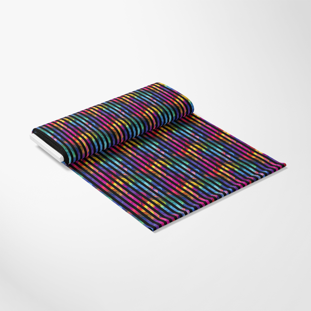 Rainbow Smoke Pattern 19 Quilting Cotton Fabric