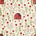 Barnyard Blooms Pattern 2 Minky Fabric