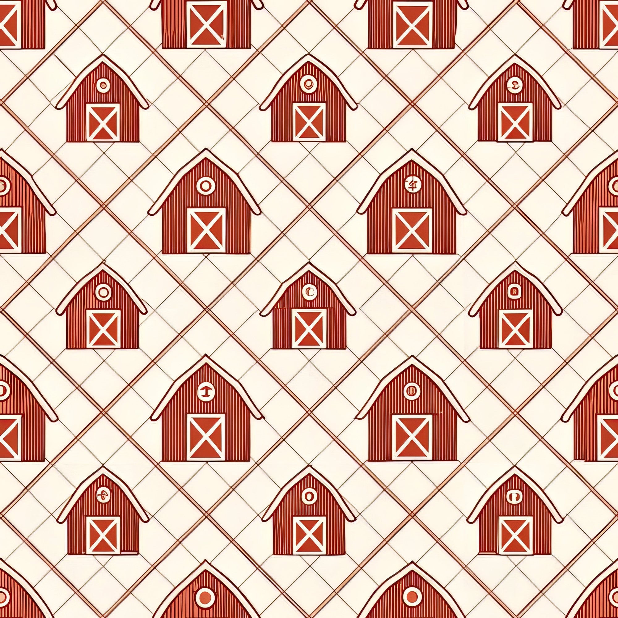 Barnyard Blooms Pattern 6 Minky Fabric