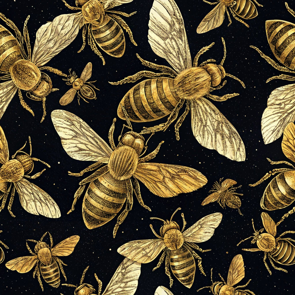Scarlet Hive Pattern 24 Minky Fabric