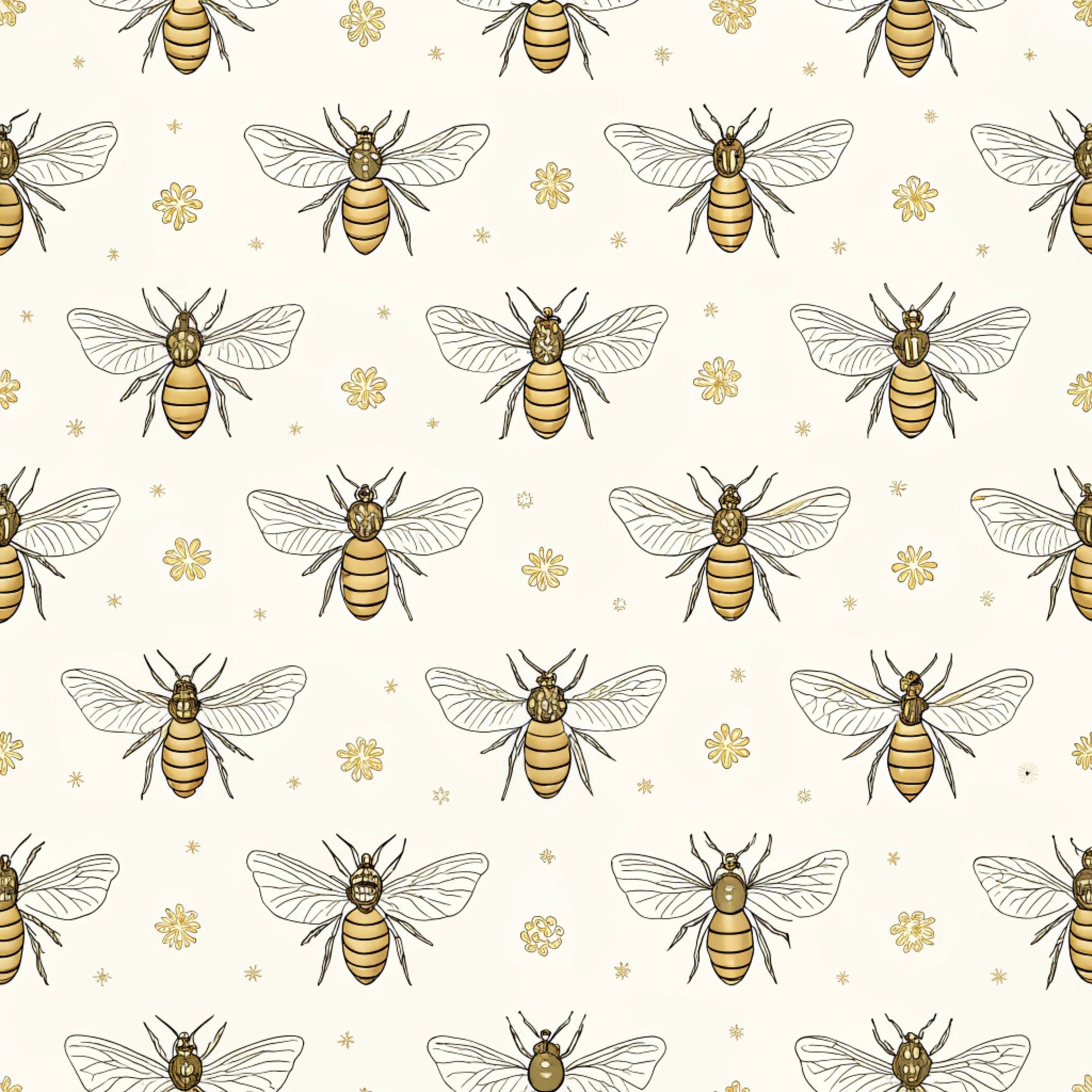 Scarlet Hive Pattern 25 Minky Fabric