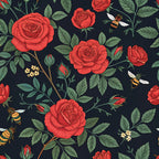 Scarlet Hive Pattern 3 Minky Fabric