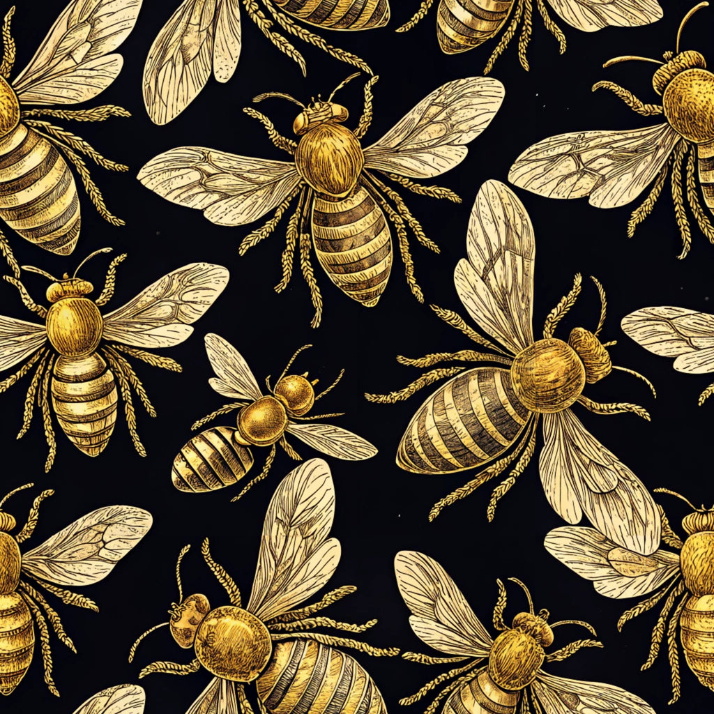 Scarlet Hive Pattern 5 Minky Fabric