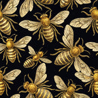 Scarlet Hive Pattern 5 Minky Fabric