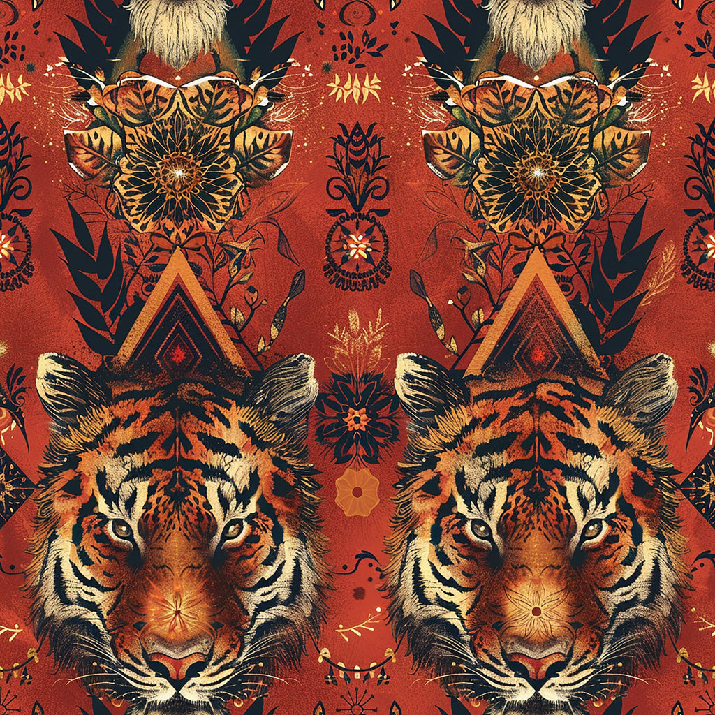 Bengal Tapestry Pattern 3 Minky Fabric