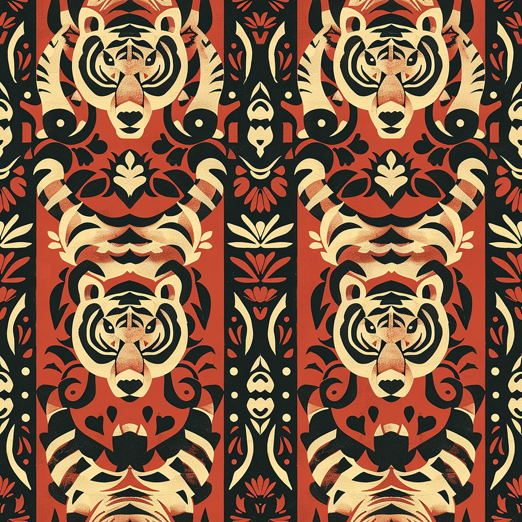 Bengal Tapestry Pattern 4 Minky Fabric