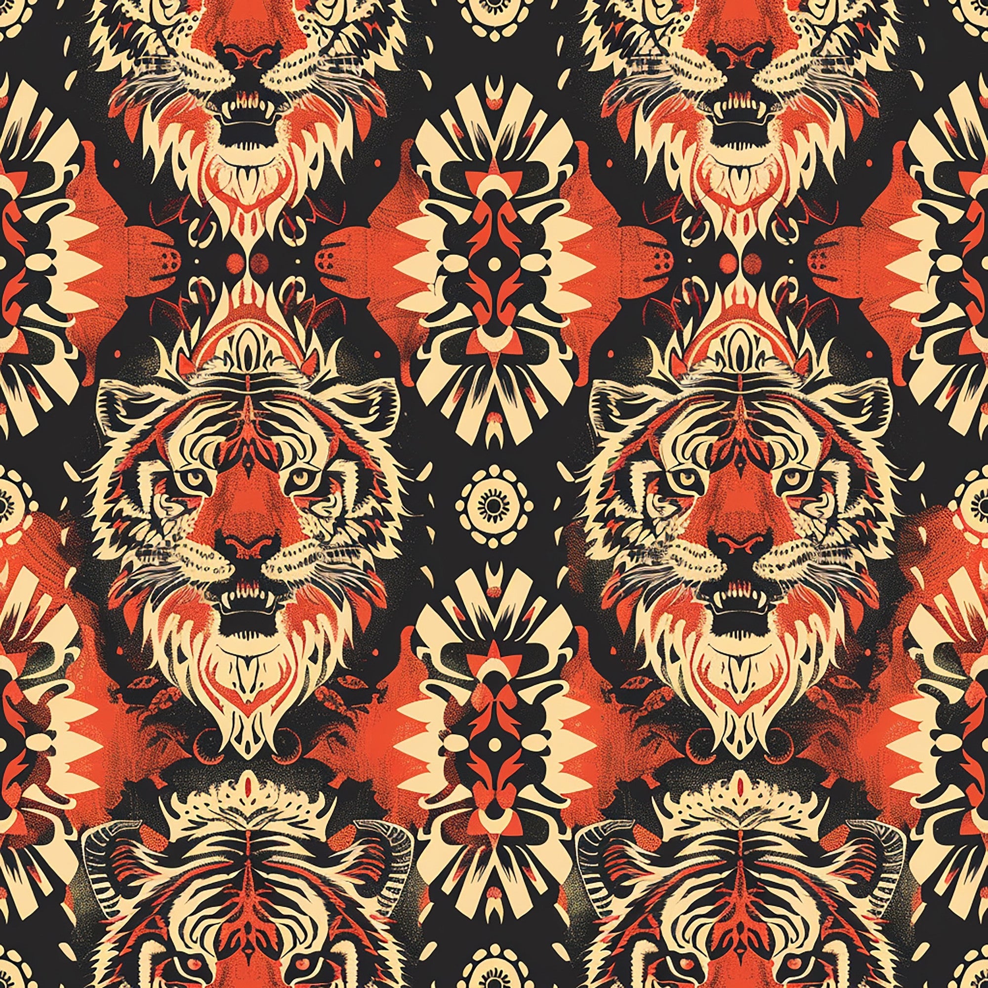 Bengal Tapestry Pattern 7 Minky Fabric