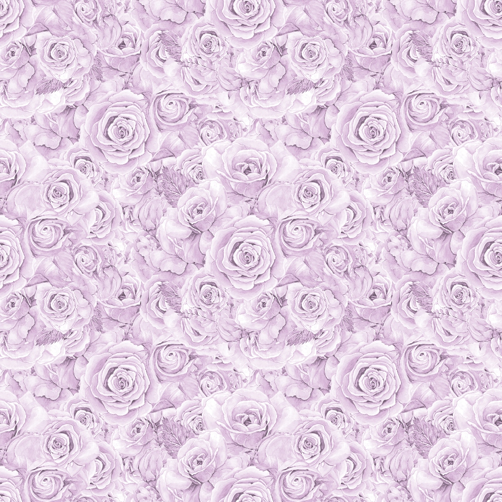 Pattern of light purple roses densely arranged, creating a seamless floral background.