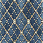 Sapphire Gleam Pattern 19 Minky Fabric